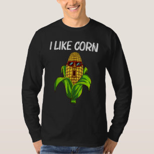 Camiseta Milho Para Homens Cultivo De Milho Cob Farmer Swee