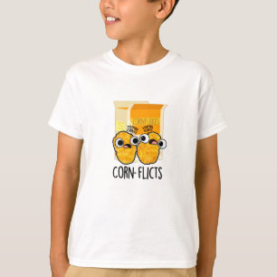 Camiseta Milho trepa Flakes, Milho Engraçado