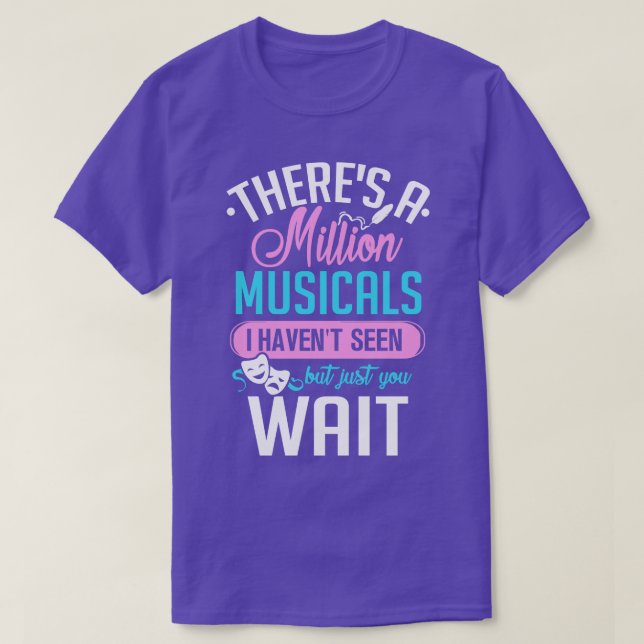 Camiseta Milhões de Musicais (Frente do Design)