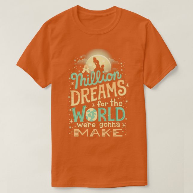 Camiseta Milhões de Sonhos (Frente do Design)