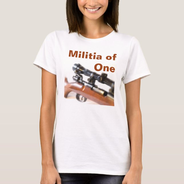Camiseta Milícia de uma (Frente)