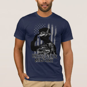 Camiseta Militar dos Estados Unidos