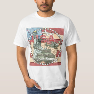 Camiseta militar dos EUA