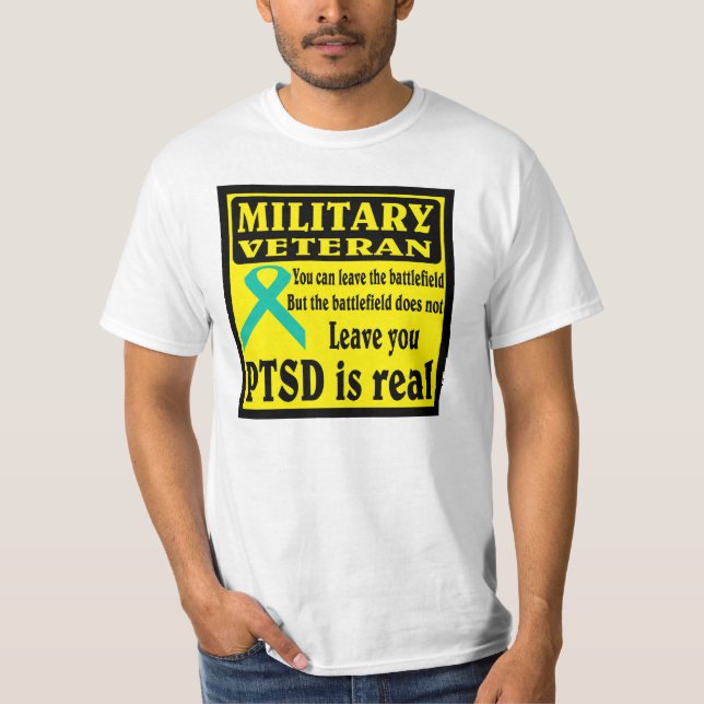 Camiseta Militar, PTSD. (Frente)