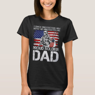 Camiseta Militares do Pai Soldado Ortoso de Mens Veteran