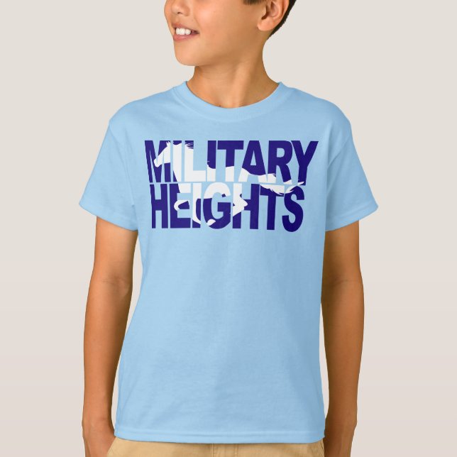 Camiseta Militares Mustangs (Frente)