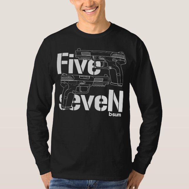 Camiseta military t-shirts FN Five seveN (Frente)