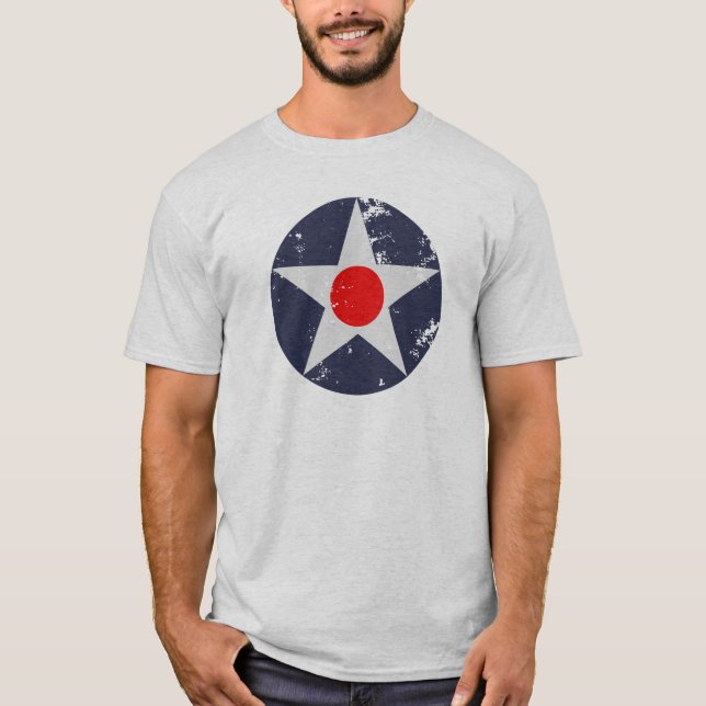 Camiseta Military USAAC Air Corps WW2  (Frente)