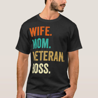 Camiseta Military Veteran Gifts For Wife Mom s For Women 