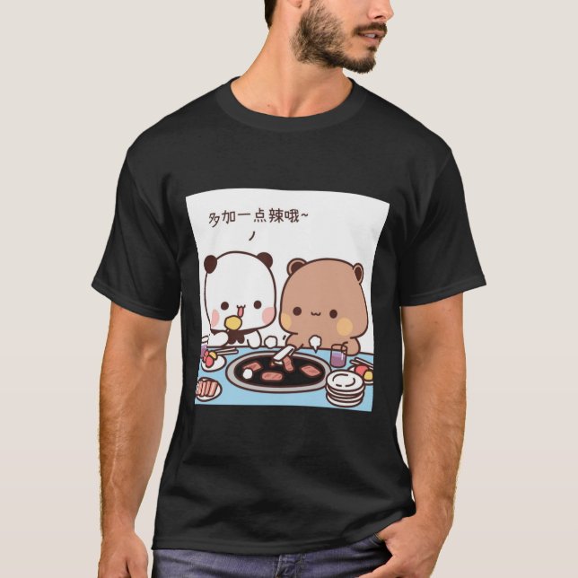 Camiseta milk and mocha,milk and mocha bear,cute bears,milk (Frente)