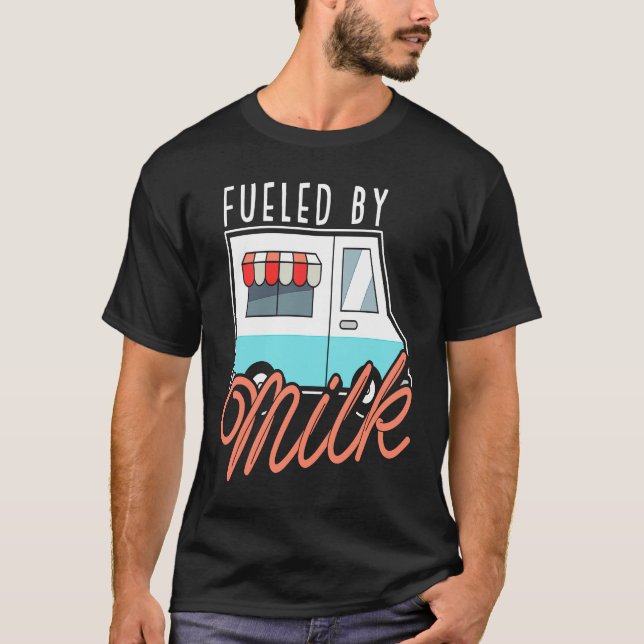 Camiseta Milk Humor Farm Dairy Farmer Farming  Cow Milk Tru (Frente)