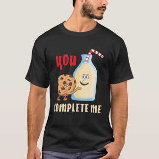 Camiseta Milk Keks You Complete Me Biscuit Milk Friends