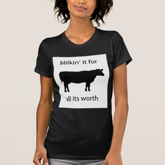 Camiseta milkin ele para tudo que vale (Frente)