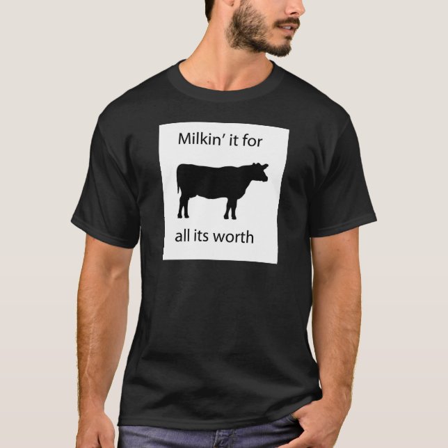 Camiseta milkin ele para tudo que vale (Frente)