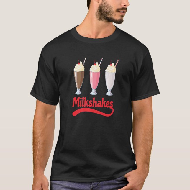 Camiseta Milkshake Milkshaker Sweet Shake Prem (Frente)