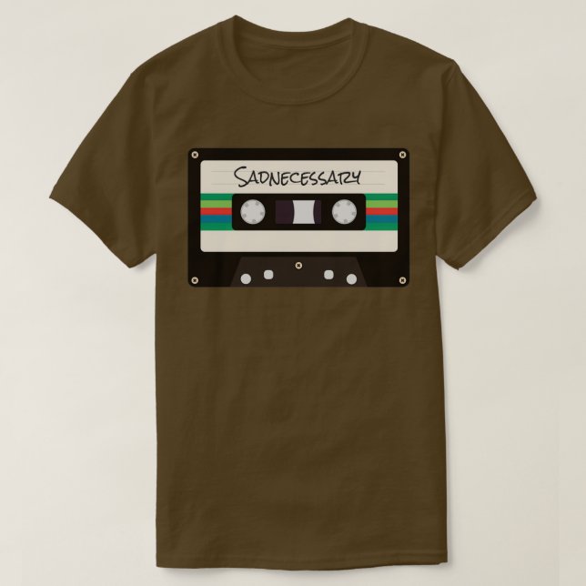 Camiseta Milky Chance Sadnecessary cassette design  (Frente do Design)