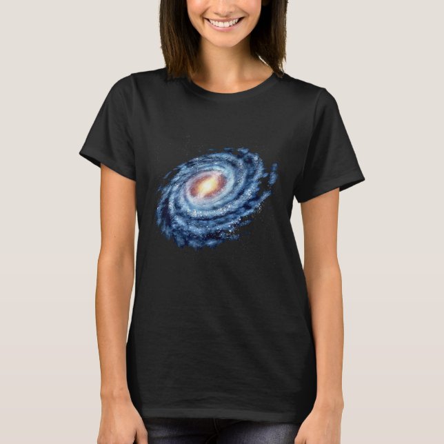 Camiseta Milky Way in Space (Frente)