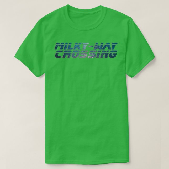 Camiseta Milkyway Crossing (Frente do Design)