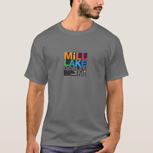 Camiseta Mill Lake (Frente)