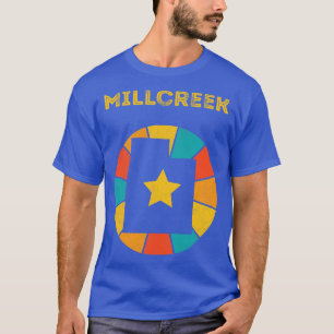 Camiseta Millcreek Utah Vintage angustiou Souvenir 1