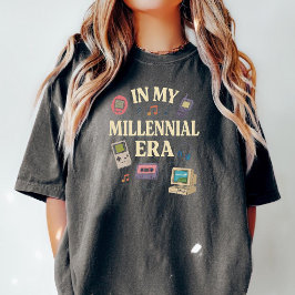 Camiseta Millennial Funny Throwback Shirt 90s Party Tshirt