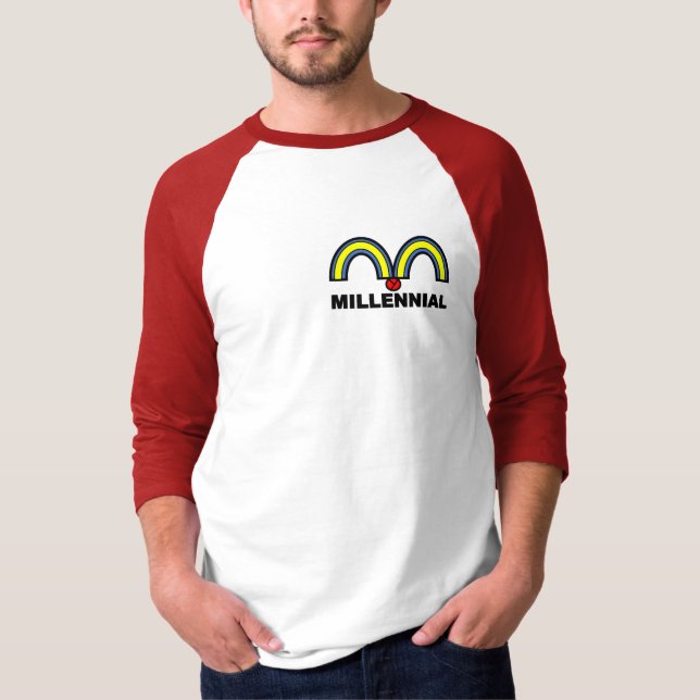Camiseta MILLENNIAL Masculina (Frente)