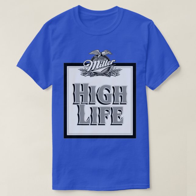 Camiseta Miller Brewery High Life (Frente do Design)