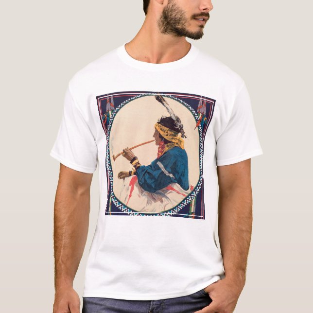 Camiseta Miller Bros. 101 Ranch, Poster de Circo Oeste Selv (Frente)