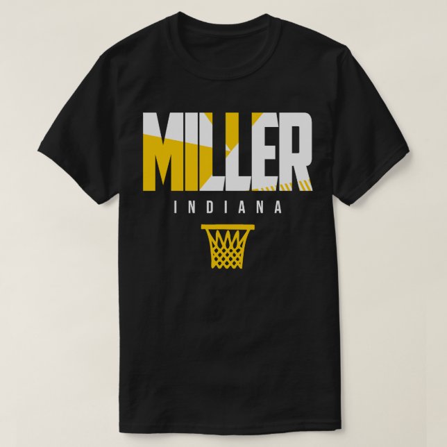 Camiseta Miller Indiana Basball (Frente do Design)