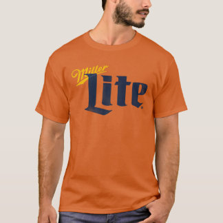 Camiseta Miller Lite A Fine Pilsner Vintage Blue Fau Pocket