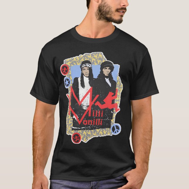 Camiseta Milli Vanilli (Frente)