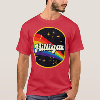 Camiseta Milligan Rainbow No Space Vintage Style