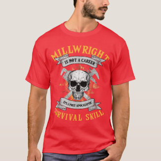 Camiseta Millwright Image On Back Of Clothing boy girl funn
