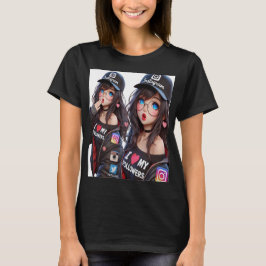 CAMISETA MILLY, AGRADECIENDO A SUS SEGUIDORES DE INSTAGRAM