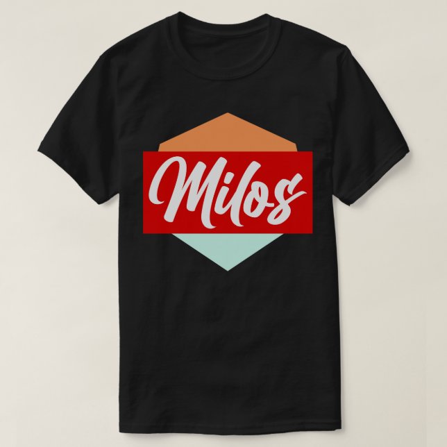 Camiseta Milos (Frente do Design)
