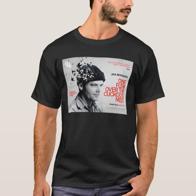 Camiseta Milos Forman Um Voou Sobre O Ninho Cuckoos (Frente)
