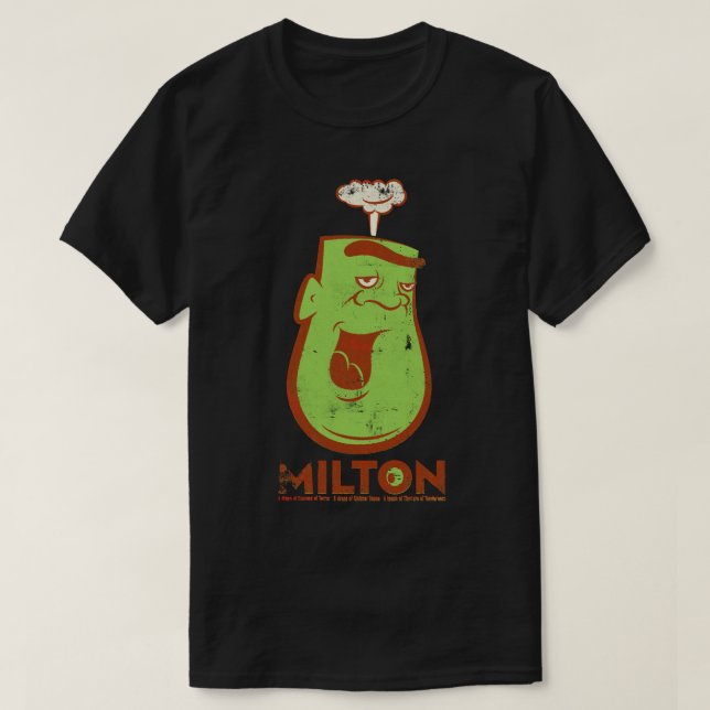 Camiseta Milton the Monster   grungy colour Classic T Shirt (Frente do Design)