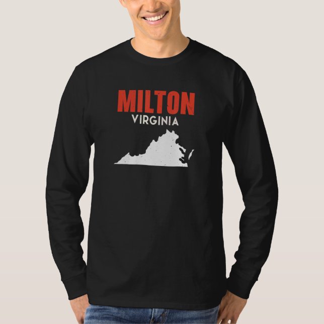 Camiseta Milton Washington USA State America Travel Washing (Frente)