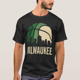Camiseta Milwaukebol B-Ball City Retro City Sunset