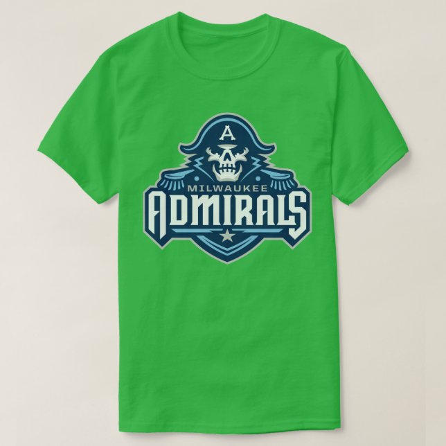 Camiseta Milwaukee Admirals (Frente do Design)