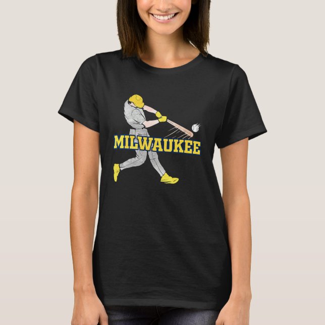 Camiseta Milwaukee Baseball Game Day Home Run (Frente)