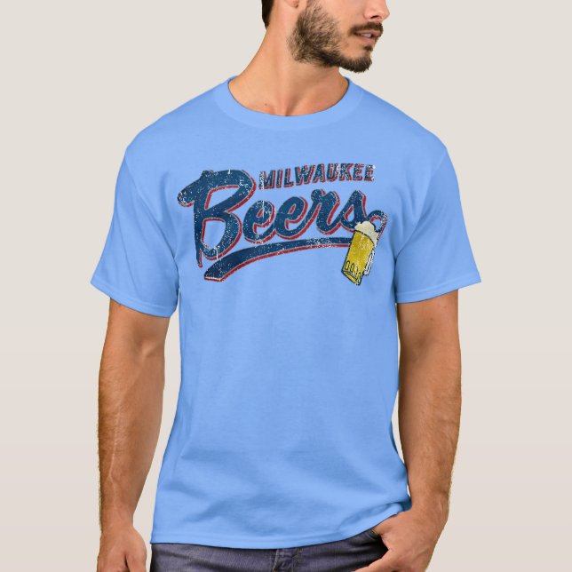 Camiseta Milwaukee Beers Engraçado (Frente)