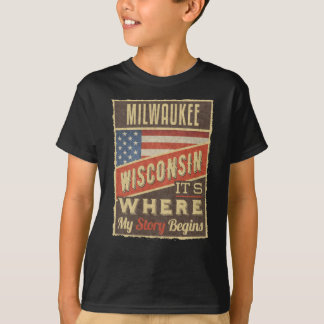 Camiseta Milwaukee Wisconsin