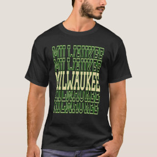 Camiseta Milwaukee Wisconsin, Cidade De Milwaukee, Orgulha 