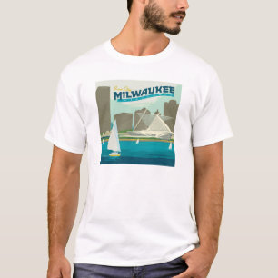 Camiseta Milwaukee Wisconsin Harbor   Brew City