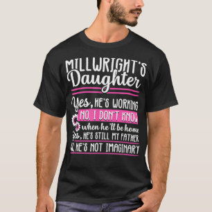 Camiseta Milwright Filha Orgulhosa Mulheres dotadas de gra