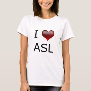 CAMISETA MIM <3 ASL