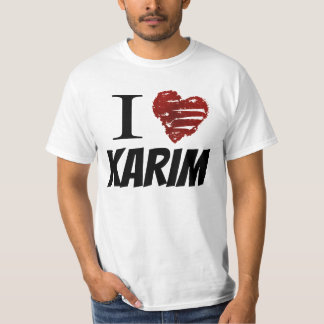 Camiseta Mim <3 Karim (grande gráfico)