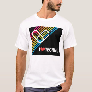 Camiseta Mim <3 Techno