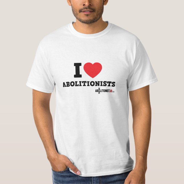 Camiseta Mim Abolitionists do coração (Frente)